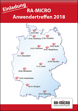 RA-MICRO Anwendertreffen Erfurt